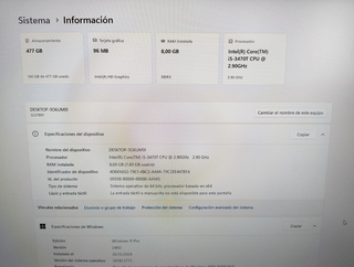 Lenovo Thinkcentre M92p Tiny SSD 480GB 8GB RAM