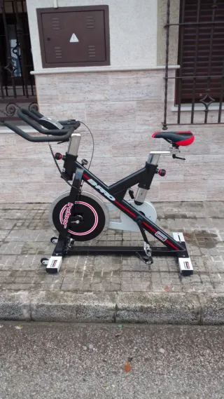 Bicicleta Spinning Indoor Negro/Rojo
