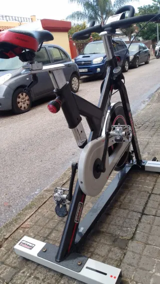 Bicicleta Spinning Indoor Negro/Rojo