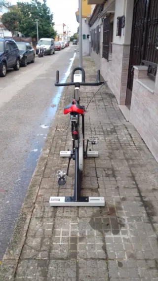 Bicicleta Spinning Indoor Negro/Rojo