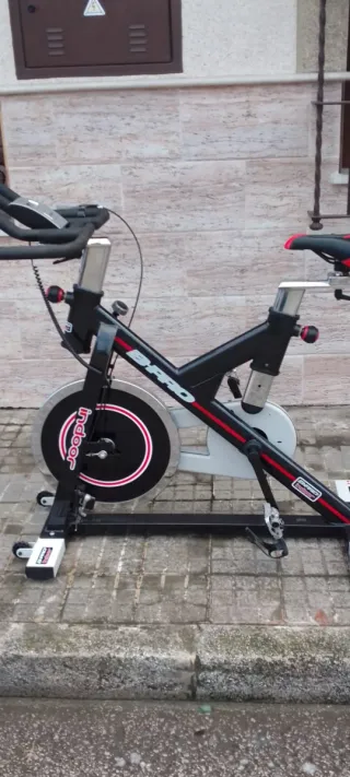 Bicicleta Spinning Indoor Negro/Rojo