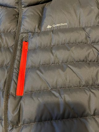 Plumas Quechua Negro Talla XXL