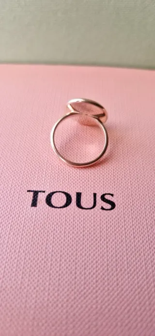 Anillo Tous Plata Nacar Oso