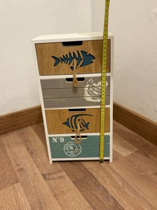 Caja joyero náutico 4 cajones