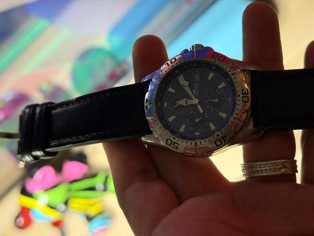 Reloj Lotus Cronógrafo Azul