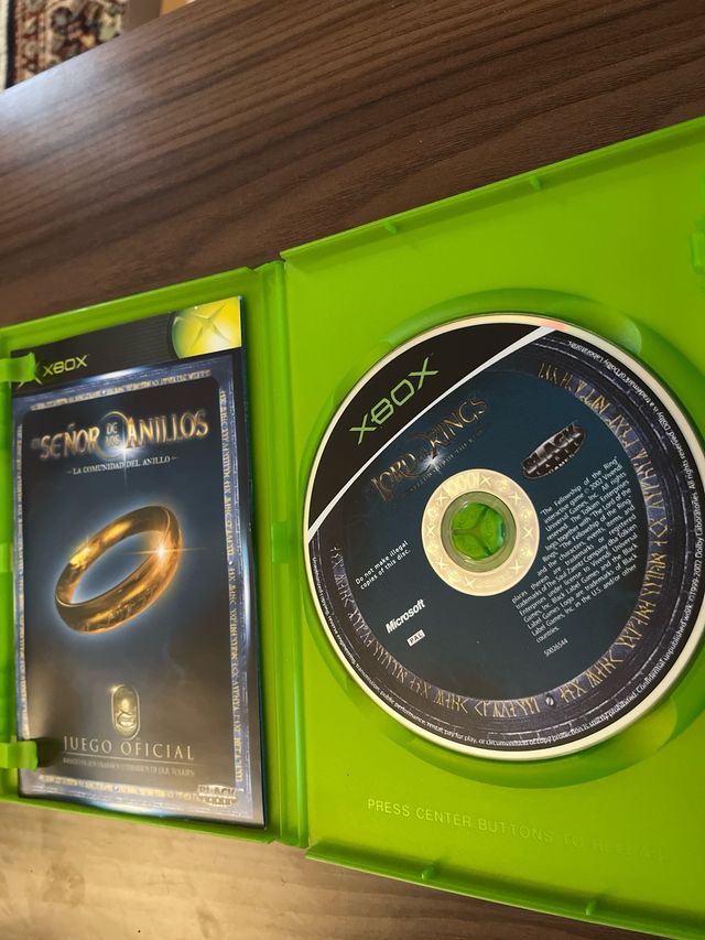 Xbox O Senhor dos Anéis: A Sociedade do Anel