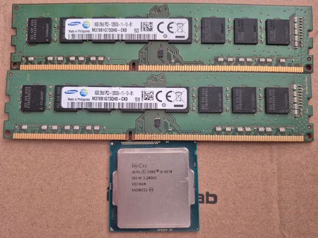 i5-4570 + 16GB-DDR3L / 1600MHz
