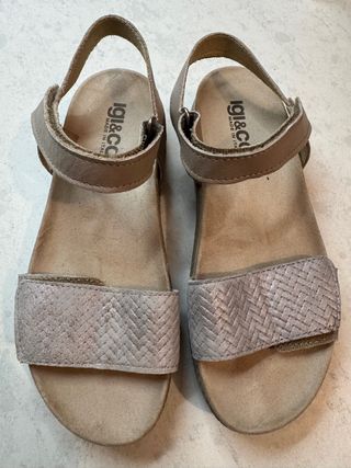 Sandali IG&CO Tg 37 Beige/Argento