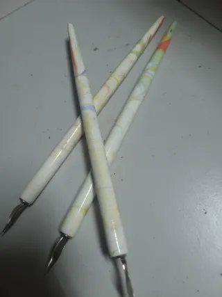 Lote plumines antiguos