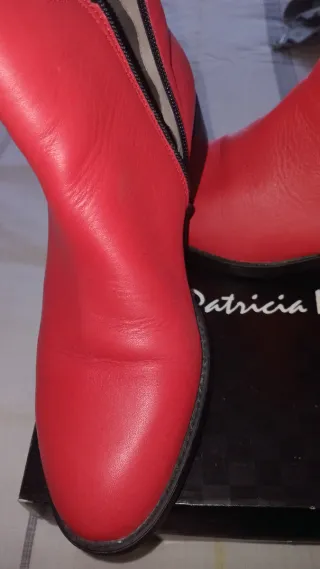 Botines Rojos Mujer Talla 38 Patricia Miller