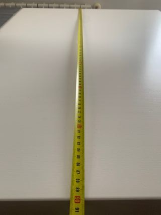 Mesa de comedor extensible blanca 180 cm