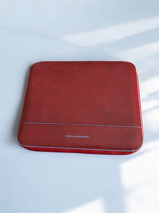 Custodia Piquadro Pelle iPad Rossa