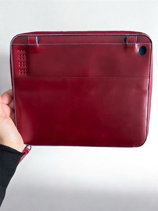 Custodia Piquadro Pelle iPad Rossa