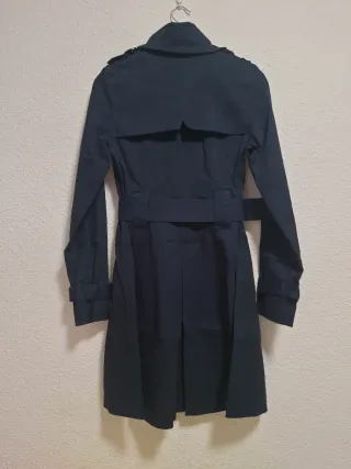 Gabardina azul Talla XS