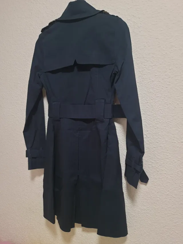 Gabardina azul Talla XS