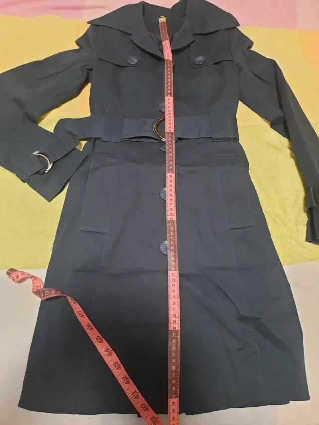 Gabardina azul Talla XS