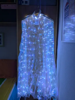 Capa Novia con Luces LED multi posición