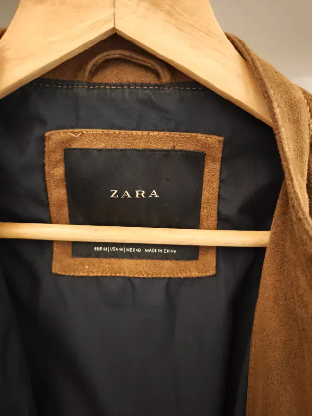 Chaqueta Zara Marrón Talla L