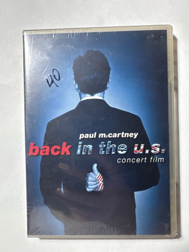 DVD Paul McCartney Back in the U.S.