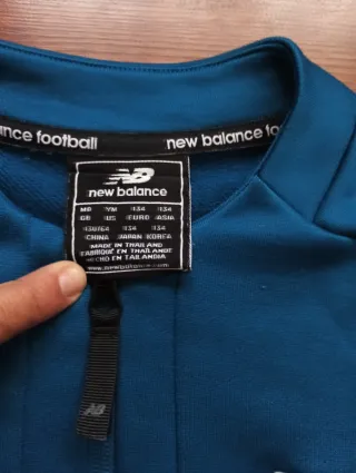Chaqueta chándal Athletic New Balance azul