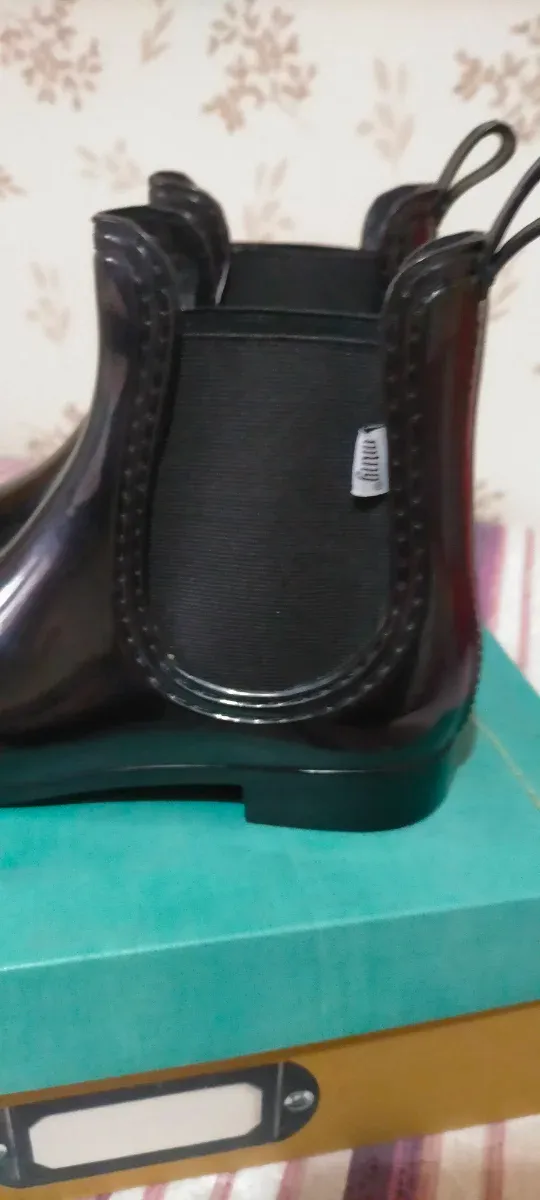 Botas de agua Mustang negras