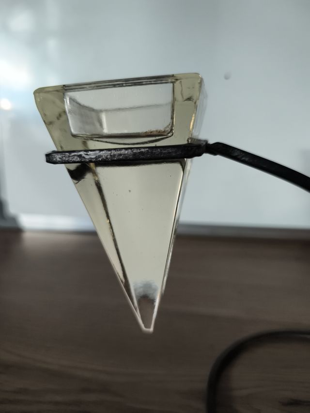 Portavelas moderno-rústico