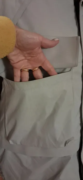 Giaccone caldo grigio