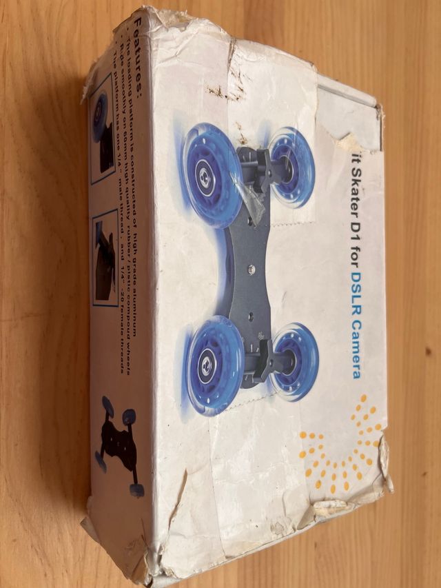 Dolly Skater D1 para Cámara DSLR