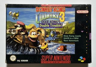 Donkey Kong Country 3 SNES PAL