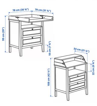 Mueble y cambiador bebé