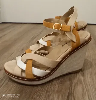 Sandalias cuña mujer talla 36