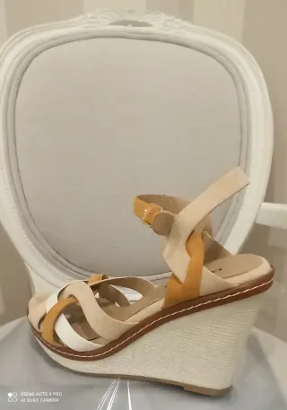 Sandalias cuña mujer talla 36