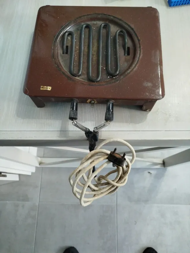 Infiernillo eléctrico vintage