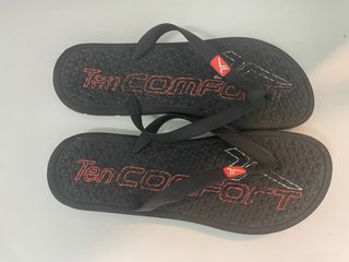 Chanclas Ten Comfort Hombre Negras