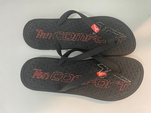 Chanclas Ten Comfort Hombre Negras