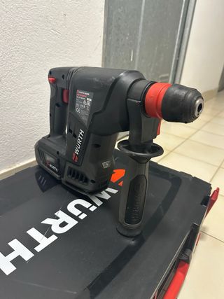 TALADRO PERCUTOR MARTILLO A BATERÍA SDS PLUS ABH