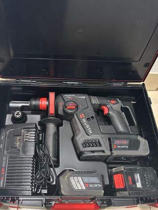 TALADRO PERCUTOR MARTILLO A BATERÍA SDS PLUS ABH