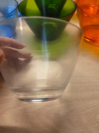 Set 12 Ciotoline in plastica Colorate