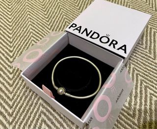 Pulsera Pandora Cadena Serpiente Plata
