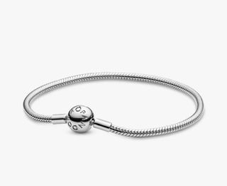 Pulsera Pandora Cadena Serpiente Plata