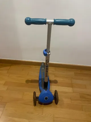 Patinete infantil 3 ruedas azul