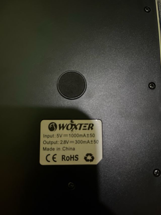 WOXTER Cargador Mandos Wii Inalámbrico