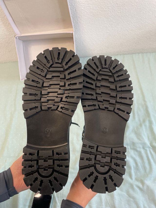 Botas militares mujer talla 37 De hacco, no stradi