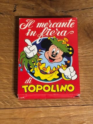 Carte Il Mercante in Fiera Topolino vintage