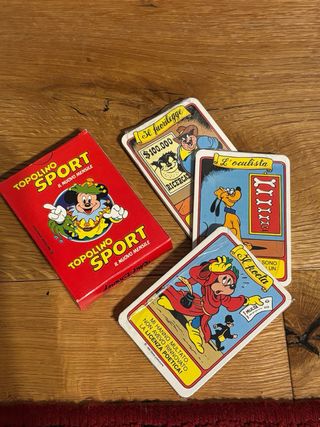 Carte Il Mercante in Fiera Topolino vintage