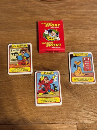 Carte Il Mercante in Fiera Topolino vintage