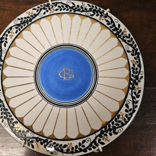 Piatto ceramica pregiata decorato riccardo gatti