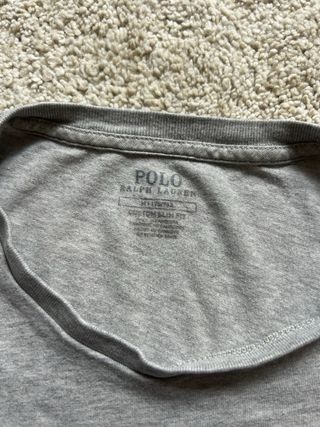 Camiseta Polo Ralph Lauren Gris