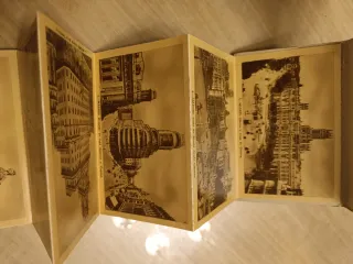 10 Postales Antiguas Madrid, 1945