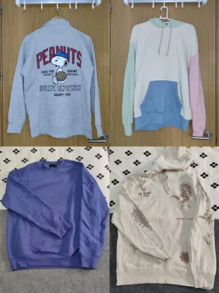 Sudaderas Xs-S-M/ 1x5€/4x15€